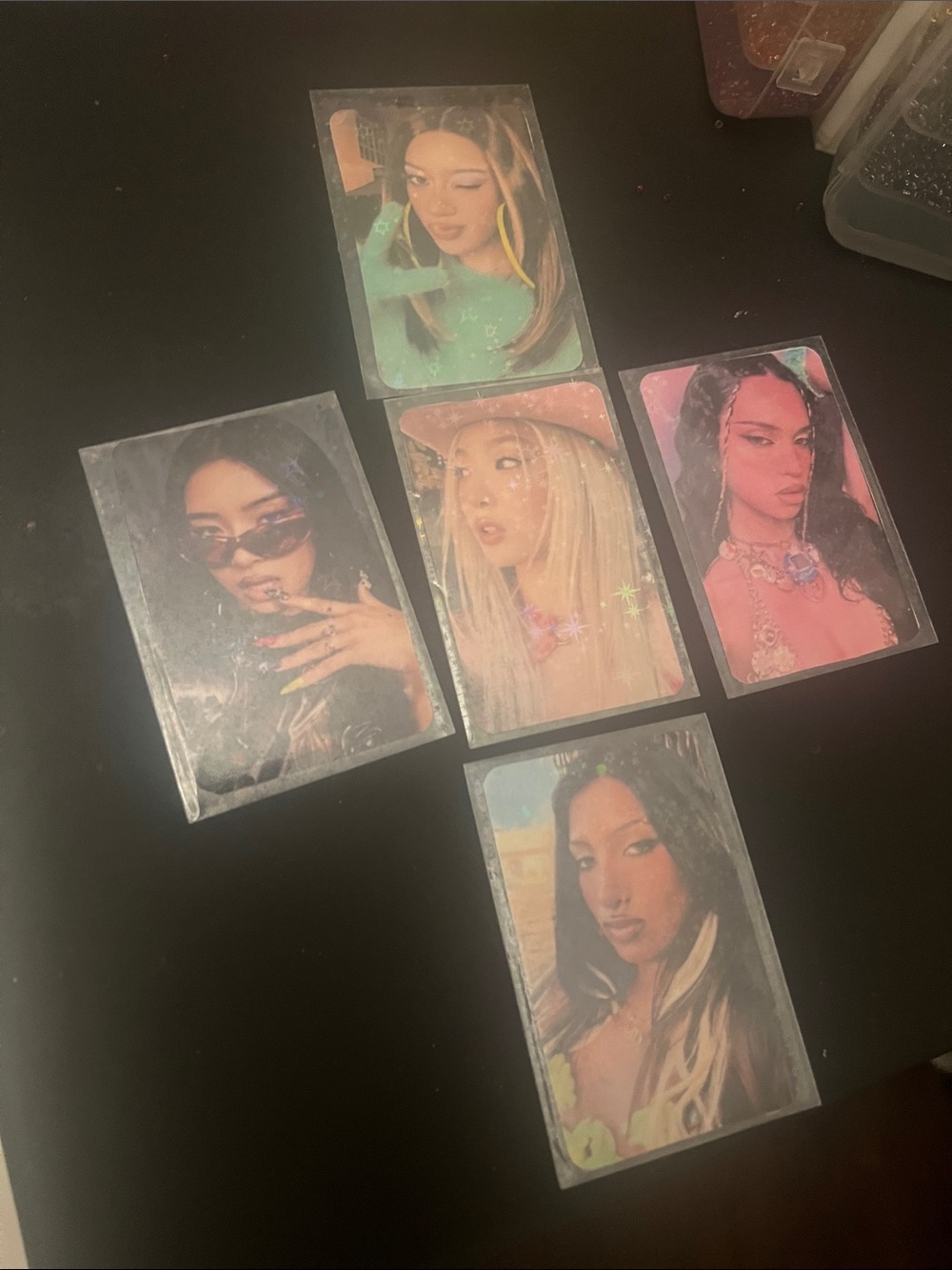 Katseye pinky up photocards ot5 full set